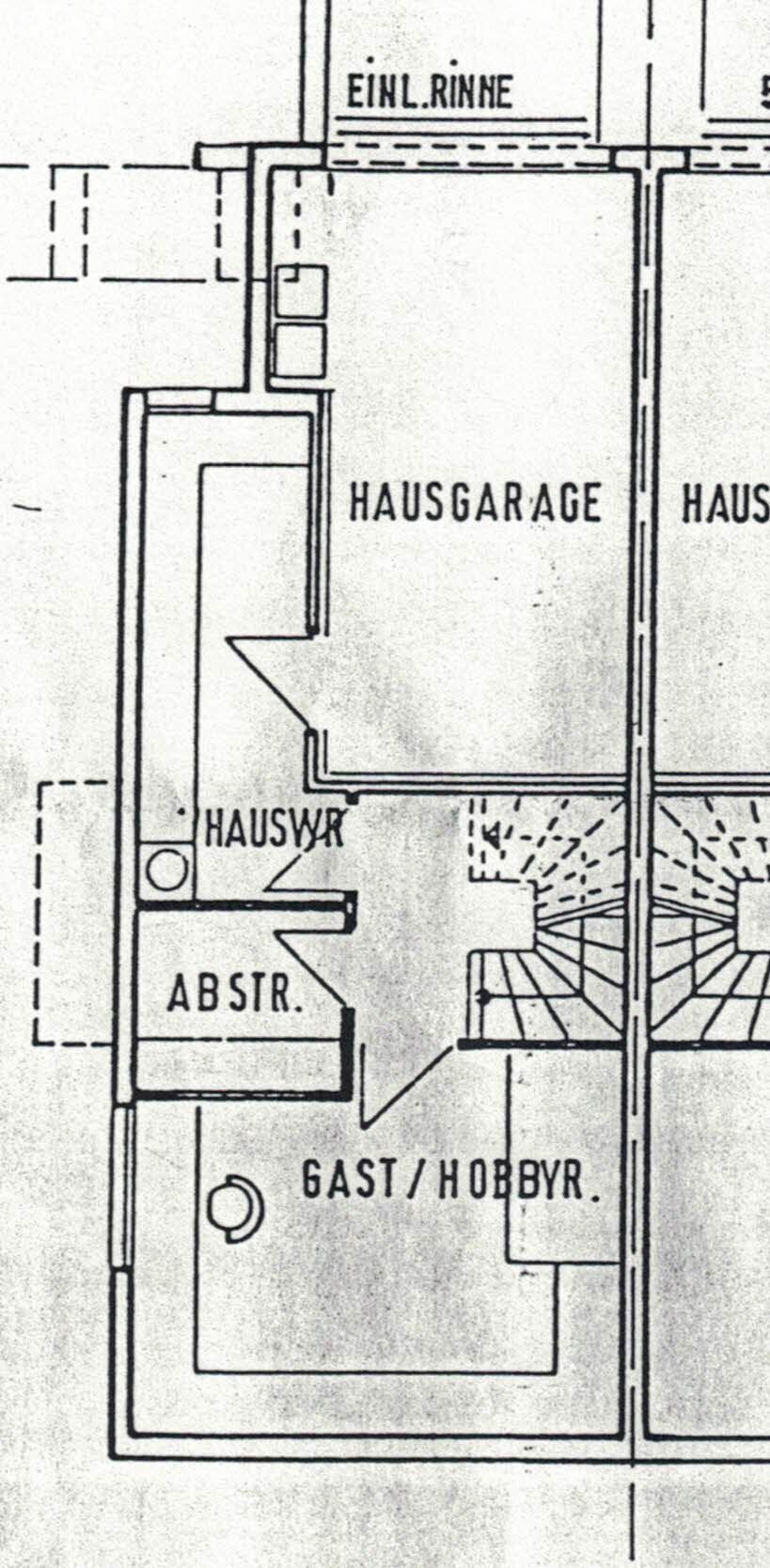 Grundriss Keller