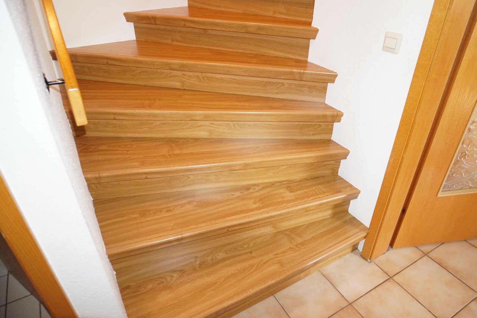 Treppen aus Laminat