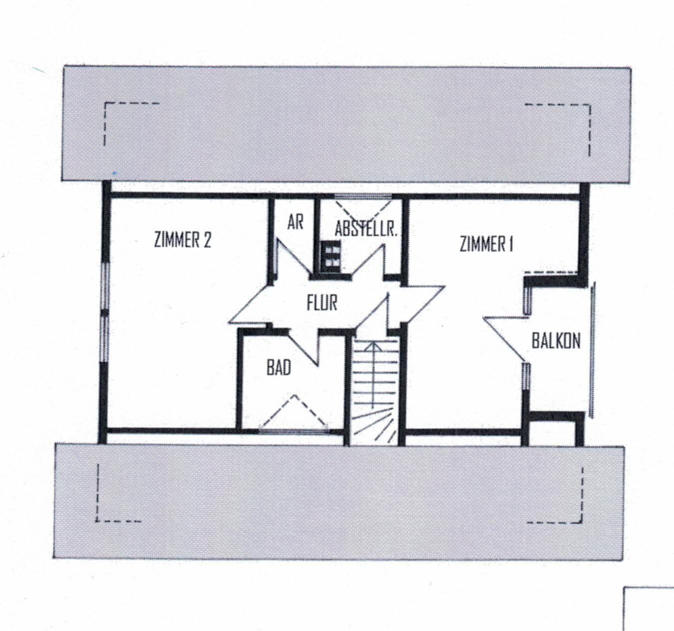 Grundriss Dachgeschoss